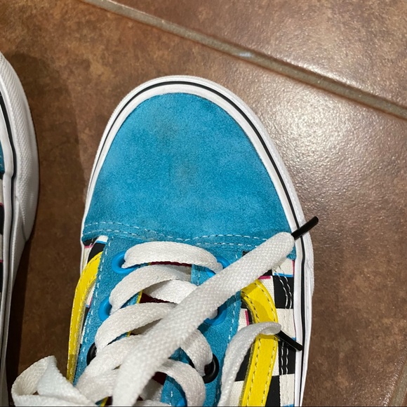 Vans CMYK Checkered Old Skool Vans - Picture 5 of 10